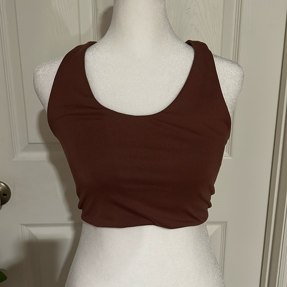 A by Zella brown sports bra size S - Picture 1 of 2